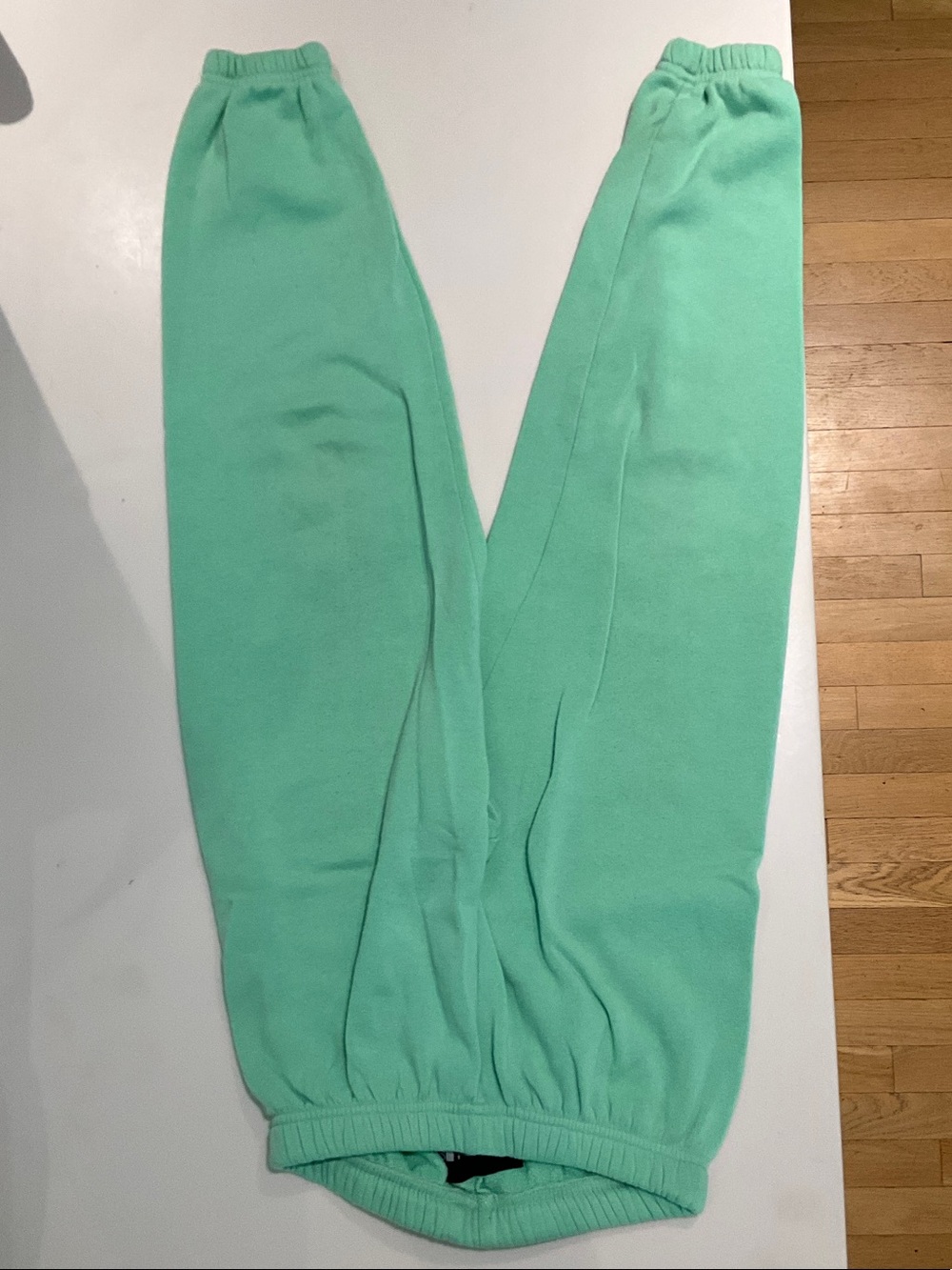 Katie J NYC Mint Green Jogger Sweatpants